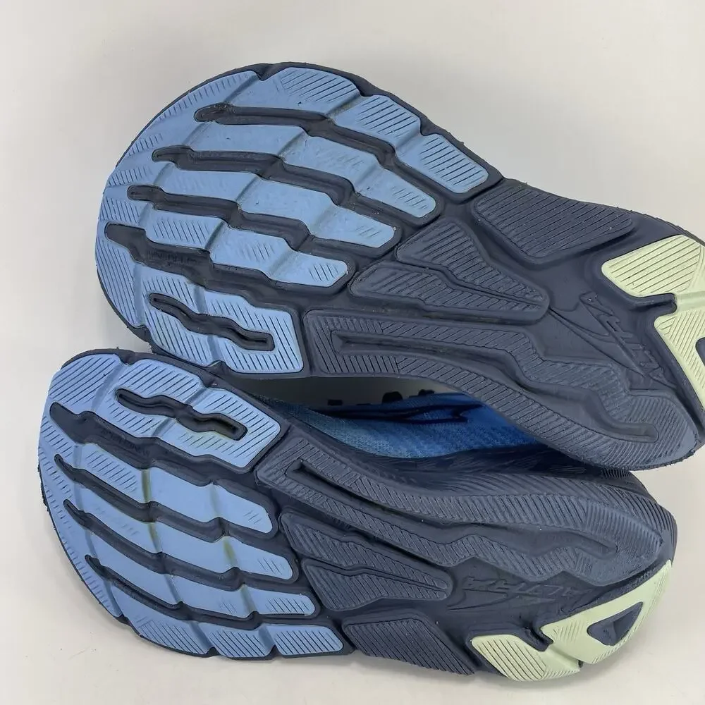 Altra Experience Flow Road Runners Blue Rocker Sole Womens Size 7 Knit